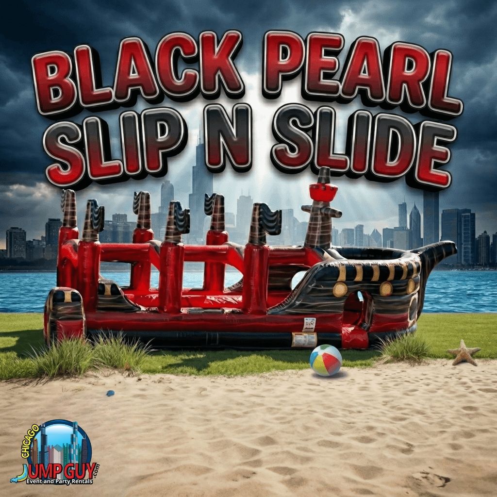 Black pearl slip n slide downers grove featured rental for Lake Forest IL events in ZIP code 60045