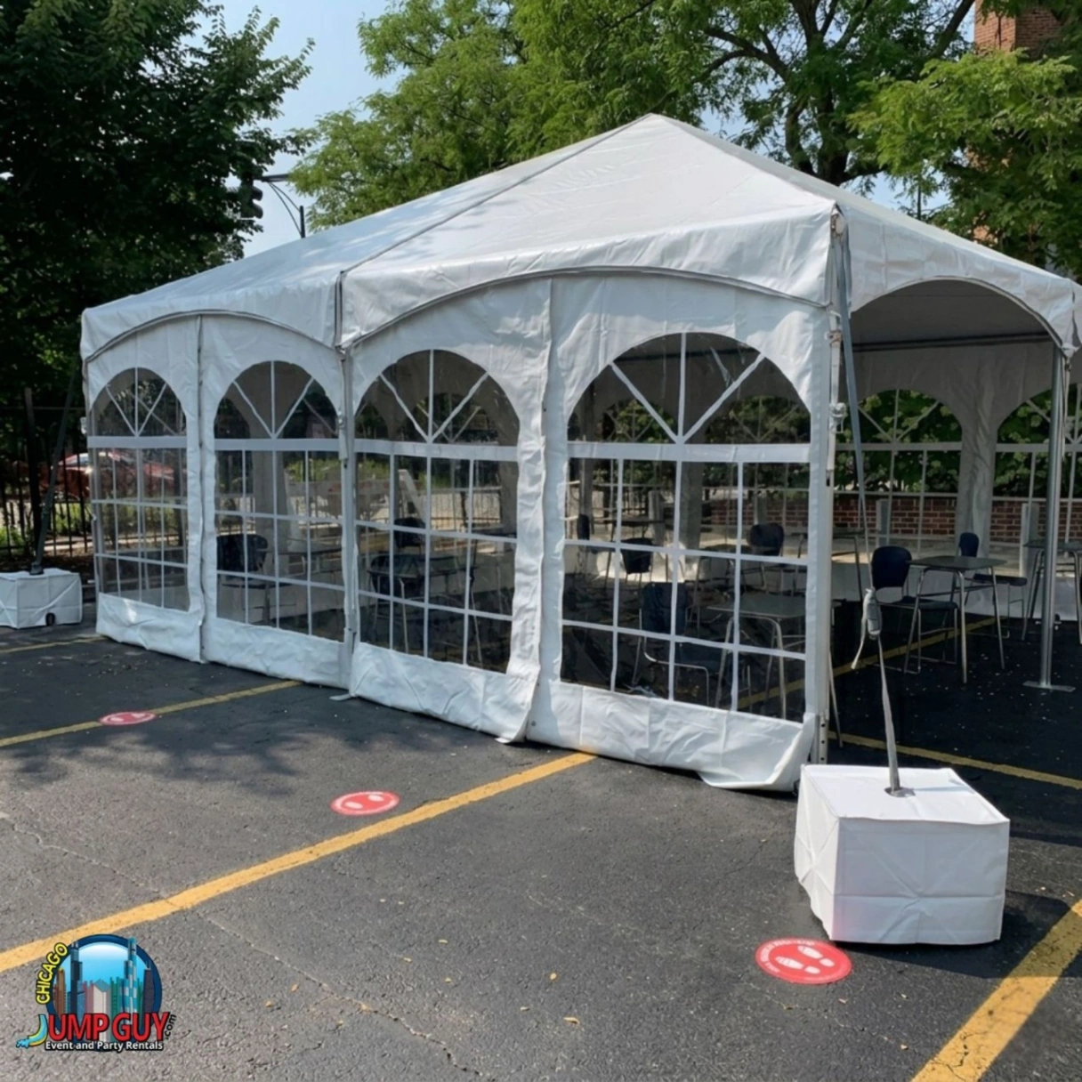 tent side walls keder high peak rental for Lake Forest IL events in ZIP code 60045